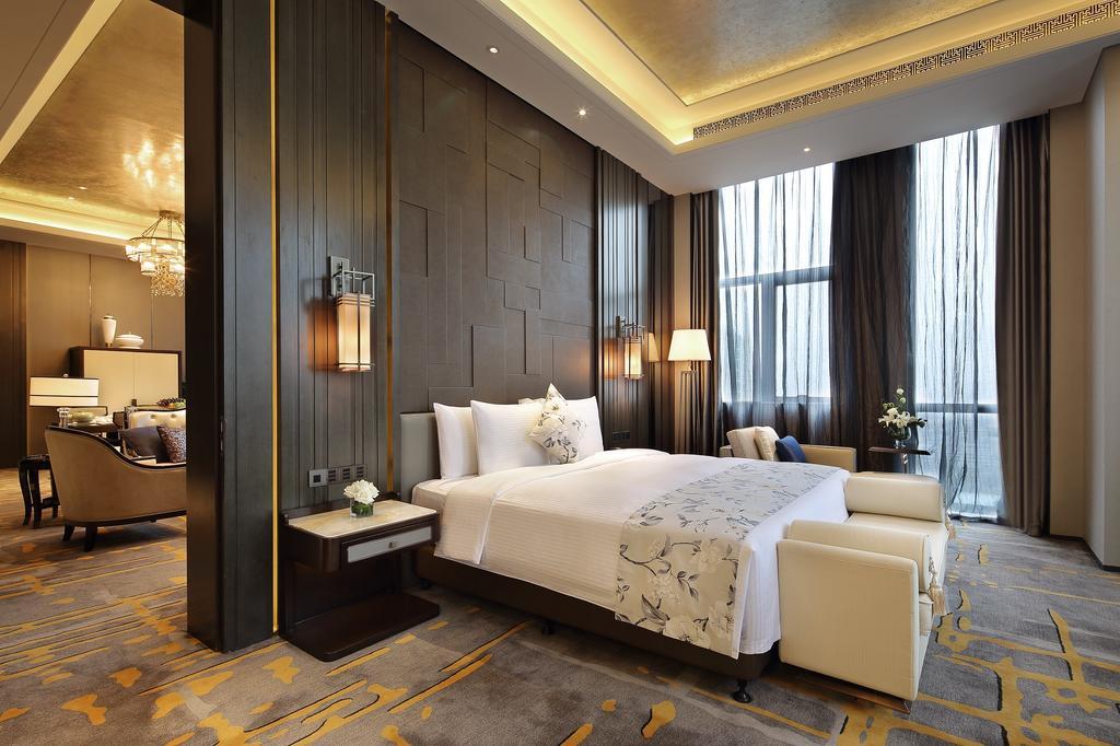 Wanda Realm Hotel Dongying Bagian luar foto