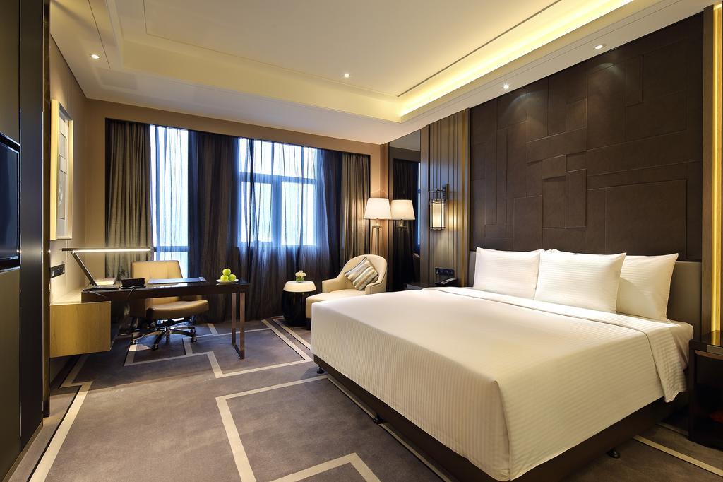Wanda Realm Hotel Dongying Bagian luar foto